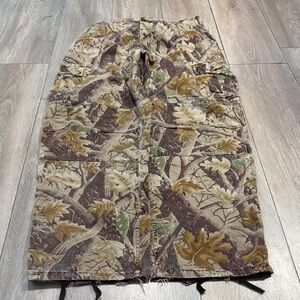 Vintage Men’s Real Tree Baggy Camo Double Knee Pants Size XL
